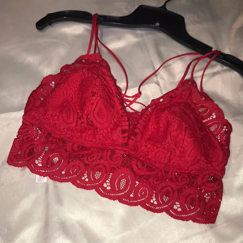 Red Bralette